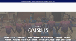 Desktop Screenshot of gymskills.com